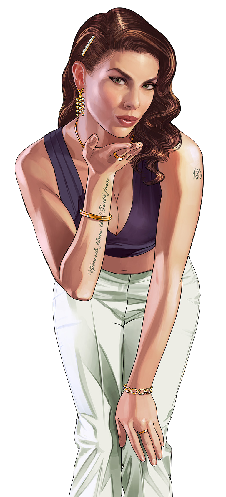 GTA V character artwork
